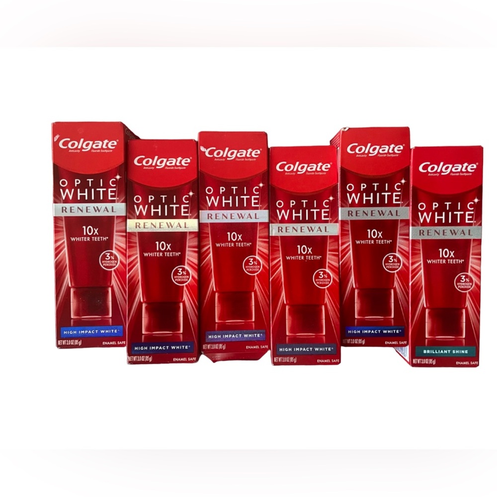Colgate Optic White 10X Toothpaste Bundle